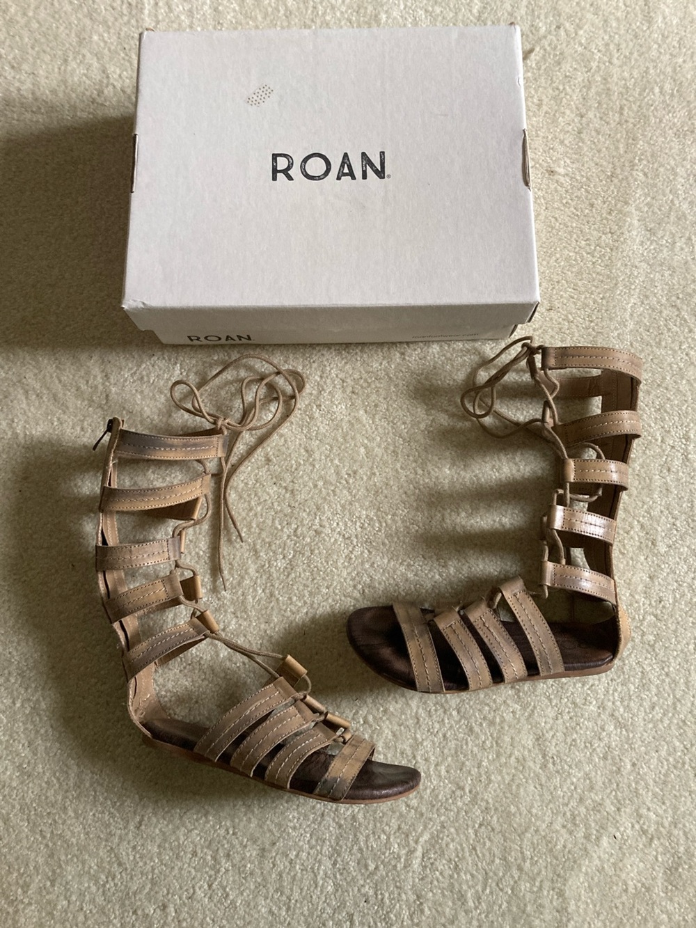 Roan by Bed Stu Rhea leather Gladiator Sandals
